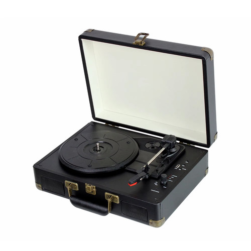 Vinyl record player case - record,