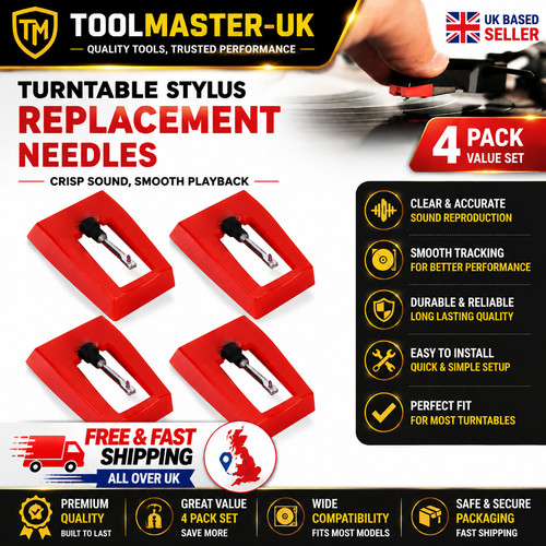 Pcs record player needles - record,