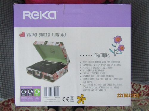 Suitcase sterio record - , player