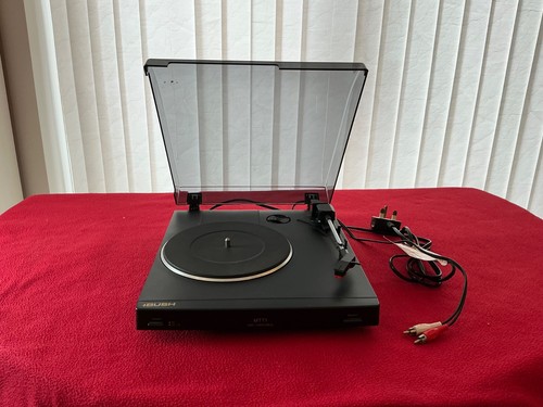 Mini turntable record player