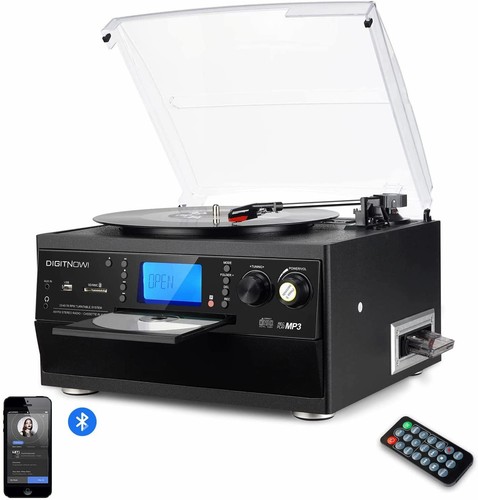 Bluetooth record player - record,