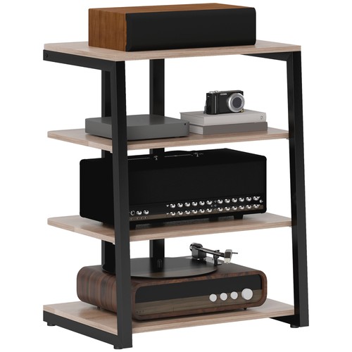 Homcom hifi rack - rack, w/