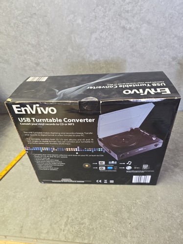 Envivo usb turntable - turntable, converter