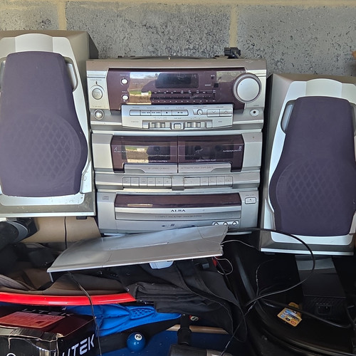 Alba compact shelf stereo - alba,