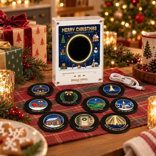 Christmas mini vinyl - christmas, player