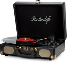 Retrolife Vinyl Record Player