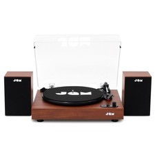 JAM Turntable Speakers Cherry