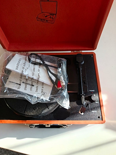 Portable suitcase record - suitcase,