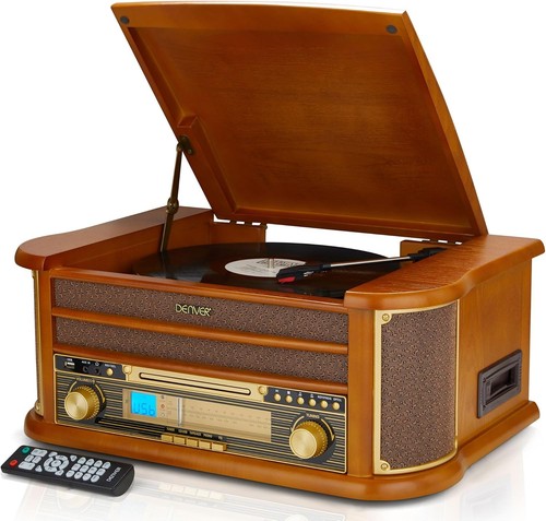 Vinyl record player - record, with