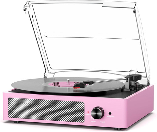 Vinyl record player - record, with