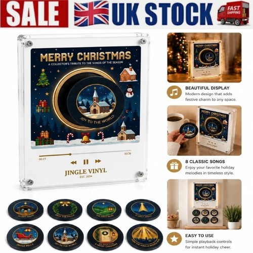 Christmas vinyl player - vinyl,