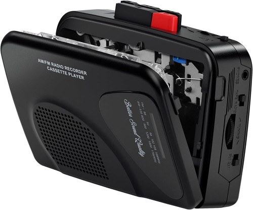 Portable cassette player - cassette, am/fm