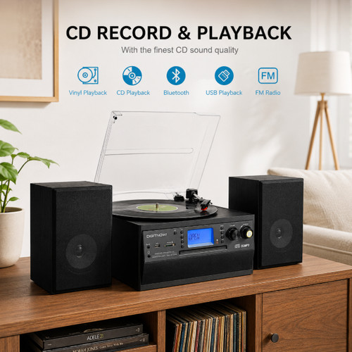 Retro 1 record player - retro,