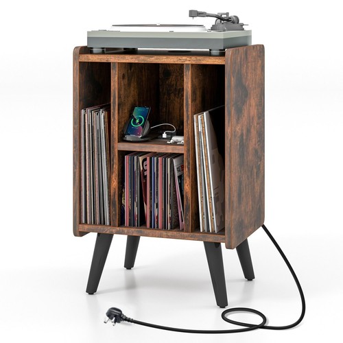 Costway record player stand - record,